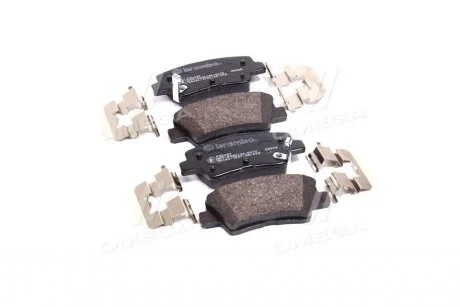 Гальмівні колодки дискові, к-кт. BREMBO P30 067