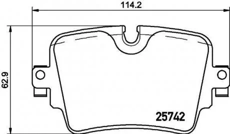 KLOCKI HAMULC. JAGUAR F-TYPE 12- TY? BREMBO P36033