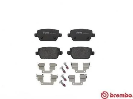 Гальмівні колодки дискові, к-кт. BREMBO P44 017