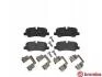 Тормозные колодки дисковые, к-кт. BREMBO P44 019 (фото 2)