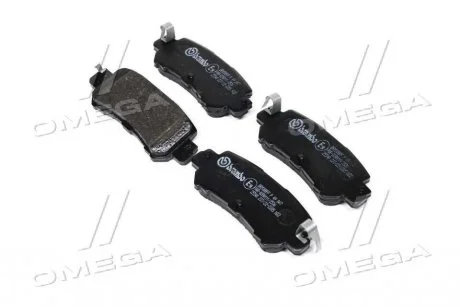 Тормозные колодки дисковые, к-кт. BREMBO P49 047