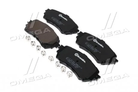 Гальмівні колодки дискові, к-кт. BREMBO P49 048