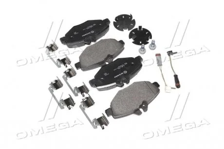 Гальмівні колодки дискові, к-кт. BREMBO P50 049