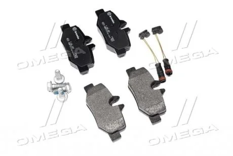Колодки задні, (тип BOSCH) BREMBO P 50 051
