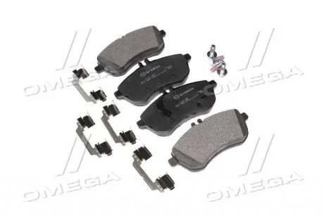 Тормозные колодки дисковые, к-кт. BREMBO P50 067