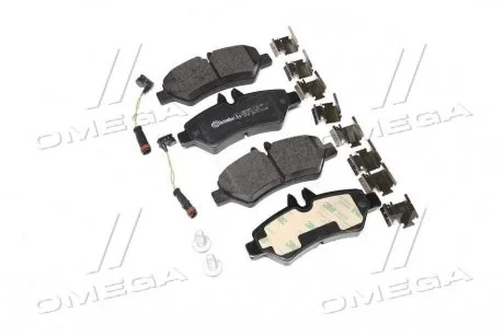 Колодки задние DB318, (тип BOSCH) BREMBO P 50 084