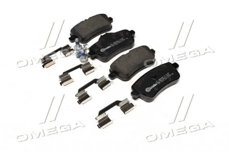 Колодки задні, GLS (X166), GLE (W166, C292) AMG 11- BREMBO P 50 099