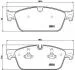 Тормозные колодки Xtra BREMBO P50102X (фото 2)