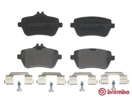Гальмівні колодки дискові, к-кт. BREMBO P50 117