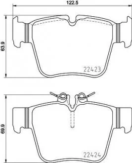 Колодки BREMBO P 50 133