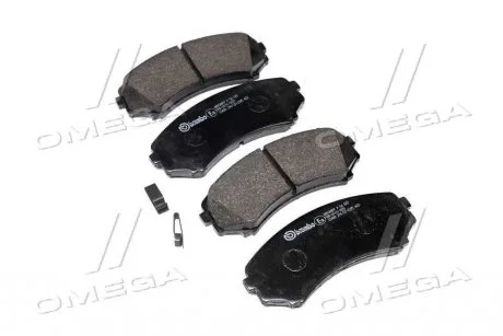 Гальмівні колодки дискові, к-кт. BREMBO P54 029