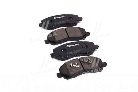 Тормозные колодки дисковые, к-кт. BREMBO P54 030