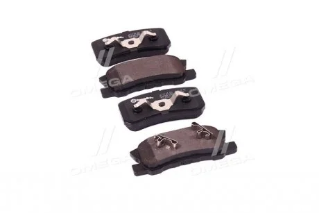 Тормозные колодки дисковые, к-кт. BREMBO P54 031
