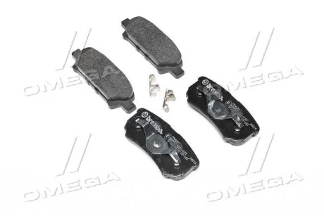 Тормозные колодки дисковые, к-кт. BREMBO P54 034