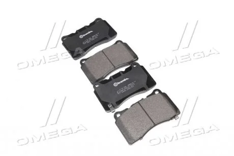 Гальмівні колодки дискові, к-кт. BREMBO P54 039