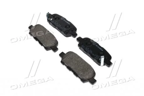Колодки торм. с NISSAN X-TRAIL 2.0 16V BREMBO P 56 046