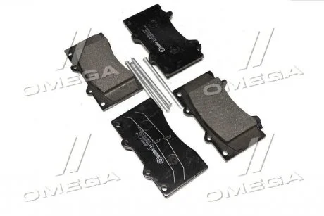 Тормозные колодки дисковые, к-кт. BREMBO P56 081
