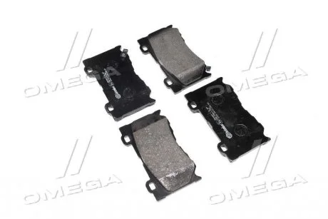 Тормозные колодки дисковые, к-кт. BREMBO P56 089