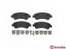 Тормозные колодки дисковые, к-кт. BREMBO P61 082 (фото 2)