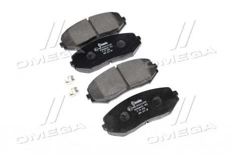 Колодки гальмівні дискові передні, Suzuki Grand Vitara 98- BREMBO P 79 018