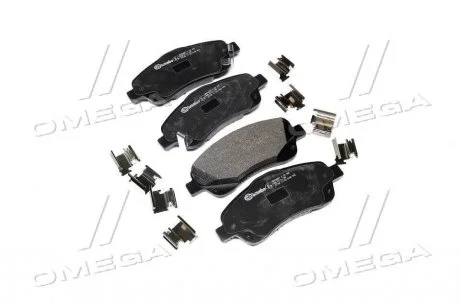 Гальмівні колодки дискові, к-кт. BREMBO P83 046