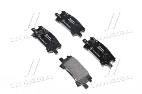 Гальмівні колодки дискові, к-кт. BREMBO P83 068