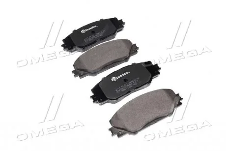 Гальмівні колодки дискові, к-кт. BREMBO P83 071