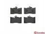 Тормозные колодки дисковые, к-кт. BREMBO P83 072 (фото 2)