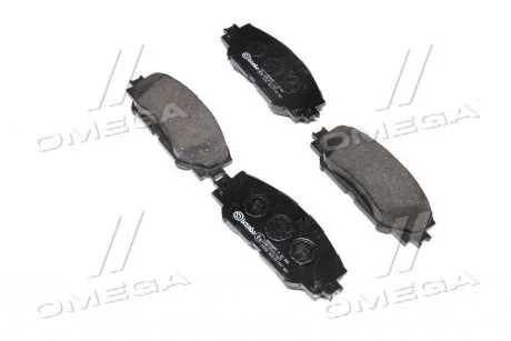 Гальмівні колодки дискові, к-кт. BREMBO P83 082