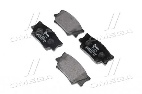 Колодки тормозные дисковые задние, комплект BREMBO P 83 089