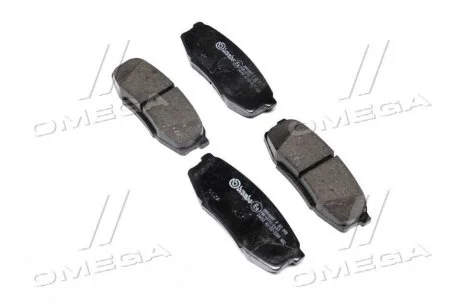 Колодки тормозные дисковые задние, комплект BREMBO P 83 098