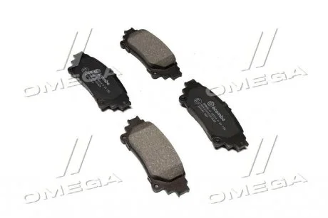 Гальмівні колодки дискові, к-кт. BREMBO P83 152