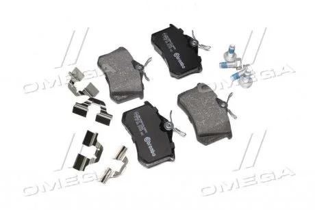 Тормозные колодки дисковые, к-кт. BREMBO P85 020