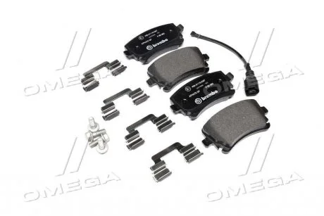 Гальмівні колодки дискові, к-кт. BREMBO P85 083