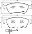 Тормозные колодки дисковые BREMBO P85087 (фото 1)
