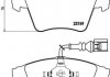 Гальмівні колодки дискові, к-кт. BREMBO P85 090 (фото 1)