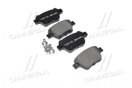 Колодки задні, (тип BOSCH) 10- BREMBO P 85 114