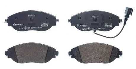 Фото 1 - тормозные колодки дисковые BREMBO P85 144X Тормозные колодки дисковые BREMBO P85 144X (фото 1)