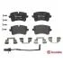 Колодки тормозные дисковые задн, AUDI A4, A5, A6, A7, Q5, Porsche Macan 10- P 85 150