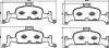 KLOCKI HAMULC. AUDI A4  15- PRZ?D P85164