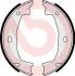 Тормозные колодки барабанные BREMBO S06510 (фото 1)