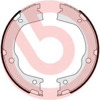 Комплект тормозных колодок, стояночная тормозная система BREMBO S 30 526