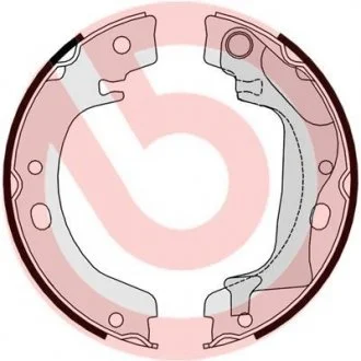 Тормозные колодки барабанные BREMBO S83560 (фото 1)