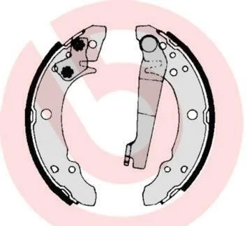 Комплект колодок гальмівних BREMBO S 85 507