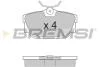 Гальмівні колодки зад. T4 >98 (51x94,9) (Lucas) BREMSI BP2958 (фото 1)