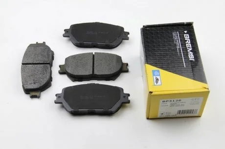 Тормозные колодки перед. Toyota Camry 96-06 (akebono) BREMSI BP3126