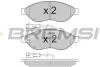 Тормозные колодки перед. Jumper/Ducato/Boxer 06- (1.1-1.5t) BP3285