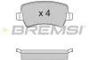 Гальмівні колодки зад. Ford Galaxy/S-Max 06-15 (TRW) BREMSI BP3298 (фото 1)