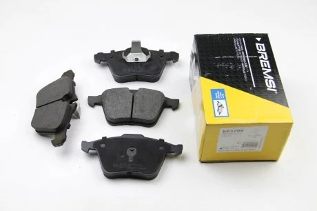 Гальмівні колодки перед. Ford Mondeo 07-15/Volvo S80 06- (ATE) BREMSI BP3299 (фото 1)