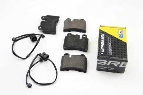 Фото 1 - гальмівні колодки зад. VW Touareg 02-10 (brembo) BREMSI BP3302 Гальмівні колодки зад. VW Touareg 02-10 (brembo) BREMSI BP3302 (фото 1)